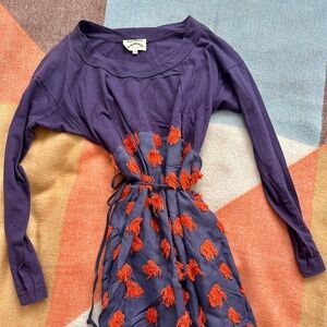Vivienne Westwood Dress Navy / Red